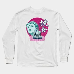 Kamakura Buddha Long Sleeve T-Shirt